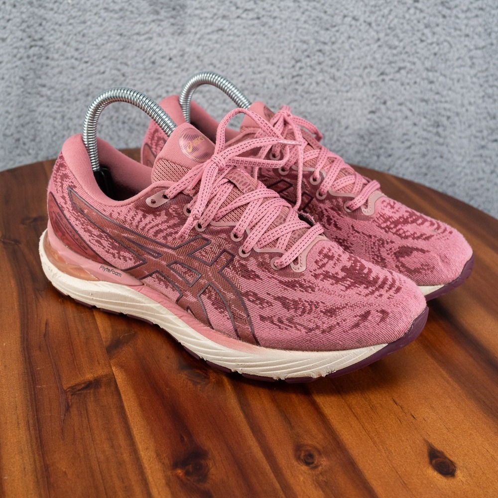 Asics Womens Gel Cumulus 23 1012A886 Pink Running Shoes Sneakers Sz 7.5 M (B)